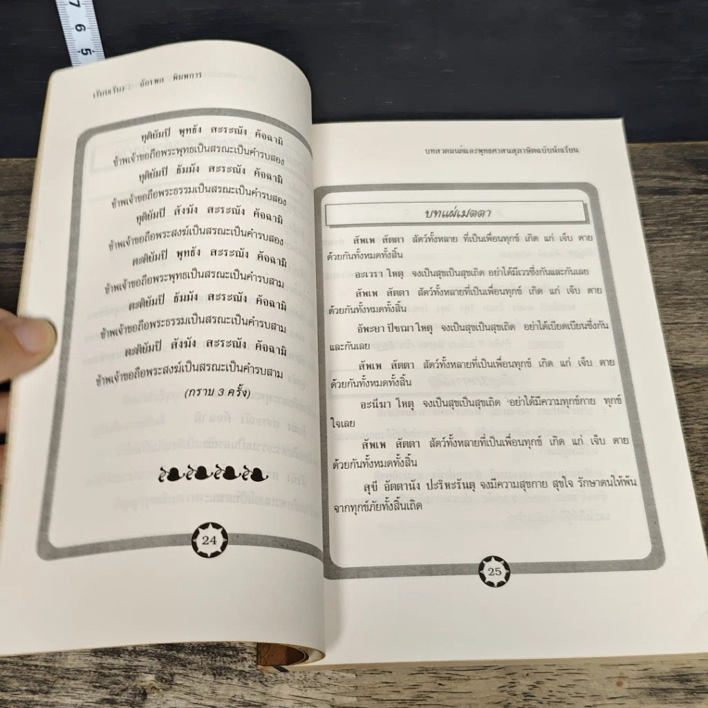 หนังสือ บทสวดมนต์และพุทธศาสนสุภาษิต ฉบับนักเรียน รูปที่ 8