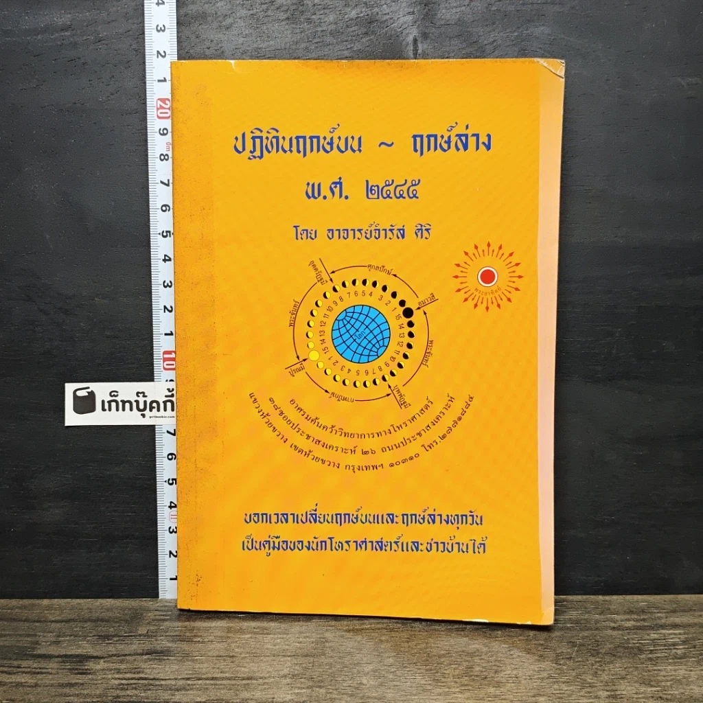 หนังสือ ปฏิทินฤกษ์บน ฤกษ์ล่าง พ.ศ.2545 รูปที่ 1
