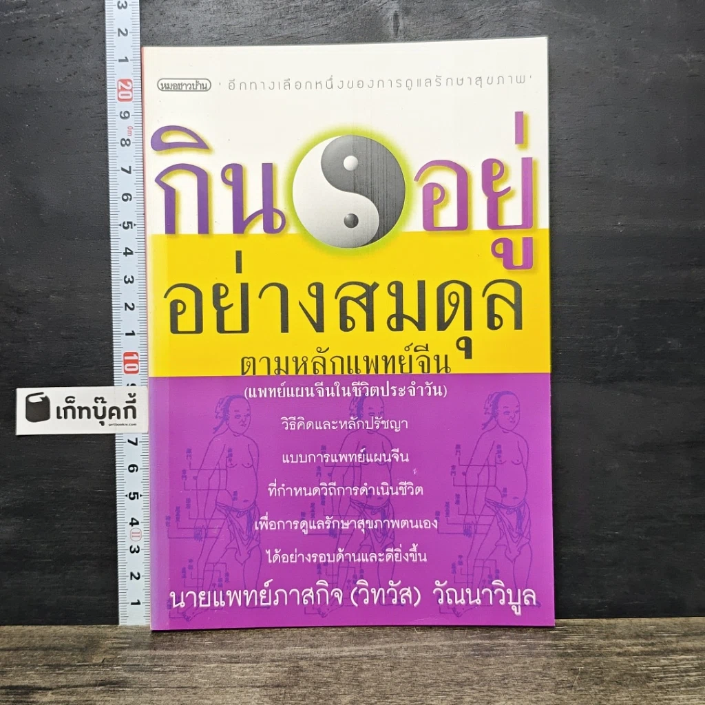 หนังสือ กินอยู่อย่างสมดุล ตามหลักแพทย์จีน รูปที่ 1