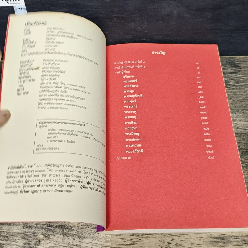 หนังสือ เทวโลก: เทพนพเคราะห์-เทพเจ้าประจำวัน และเทพเจ้าองค์สำคัญทั้งปวง รูปที่ 6