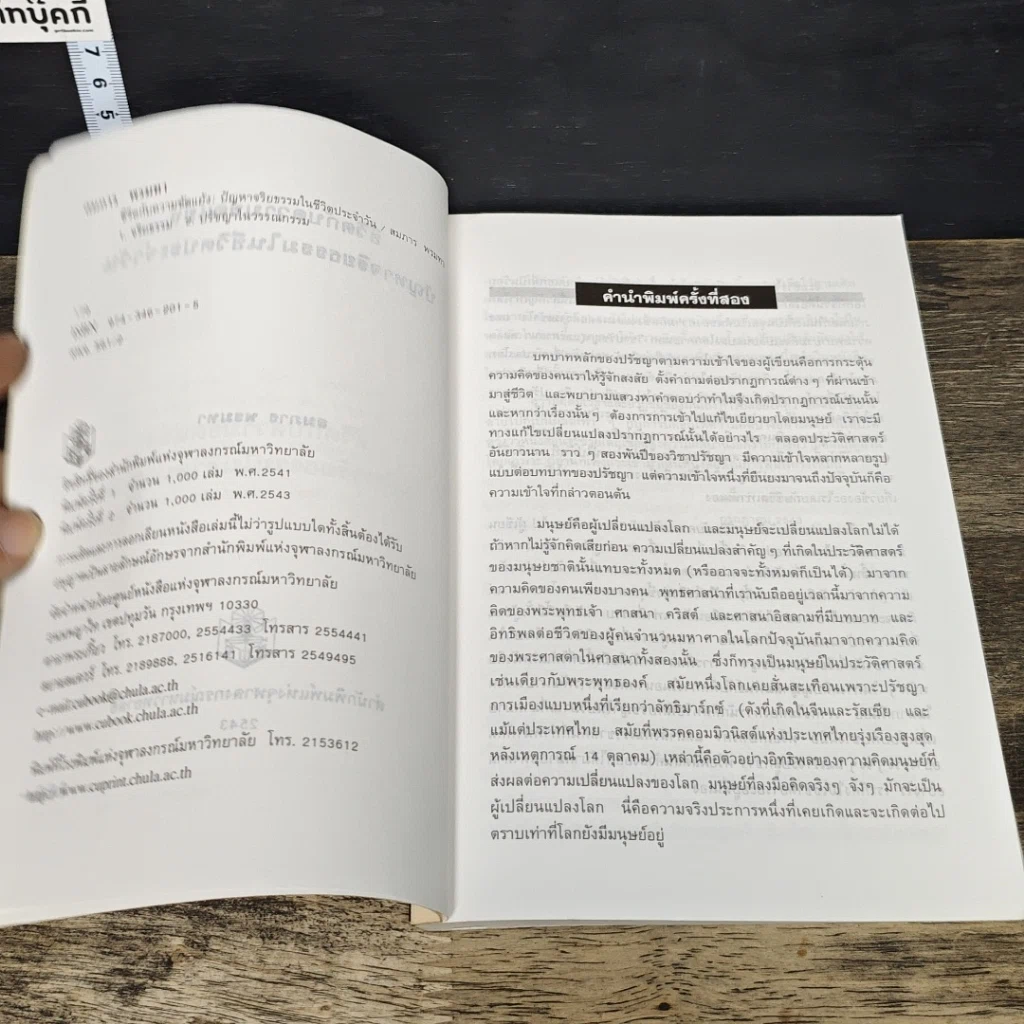 หนังสือ ชีวิตกับความขัดแย้ง ปัญหาจริยธรรมในชีวิตประจำวัน รูปที่ 6