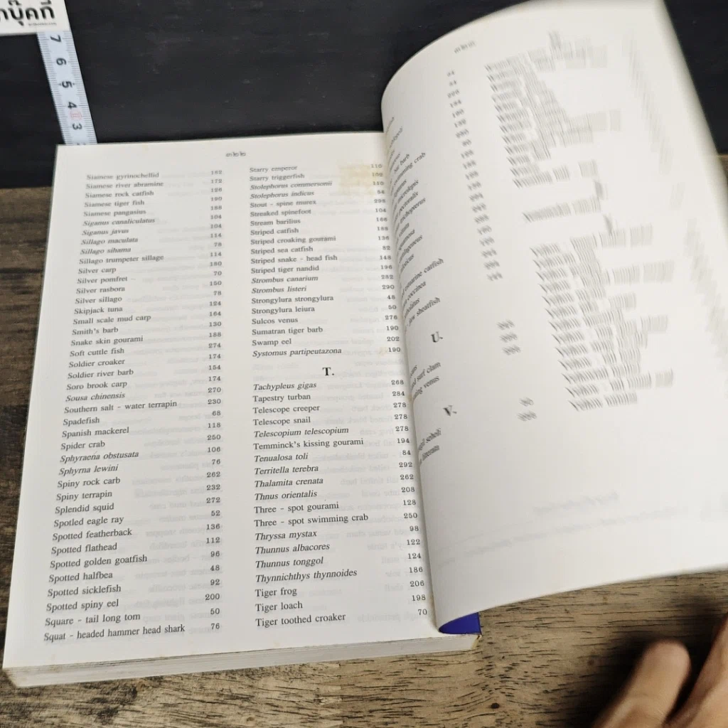 หนังสือ ภาพปลาและสัตว์น้ำของไทย รูปที่ 9