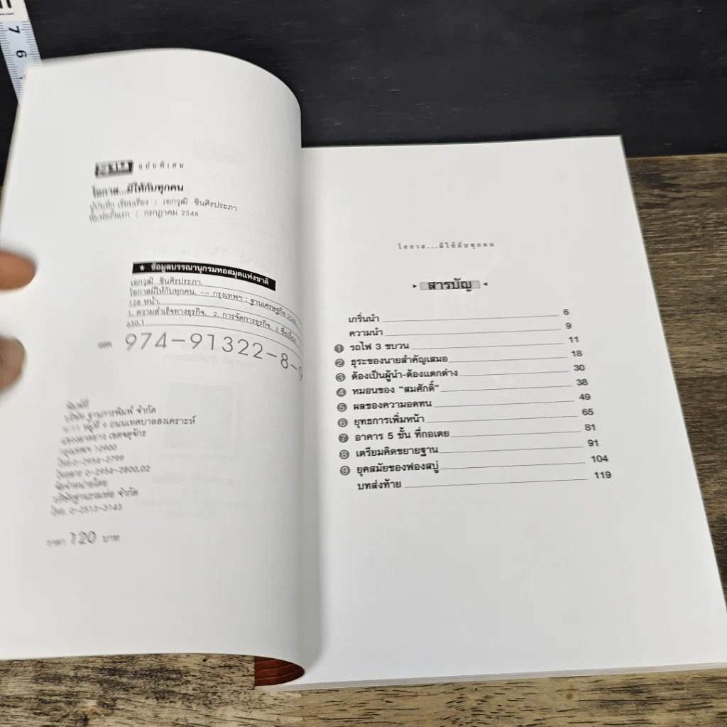 หนังสือ โอกาสมีให้กับทุกคน รูปที่ 6
