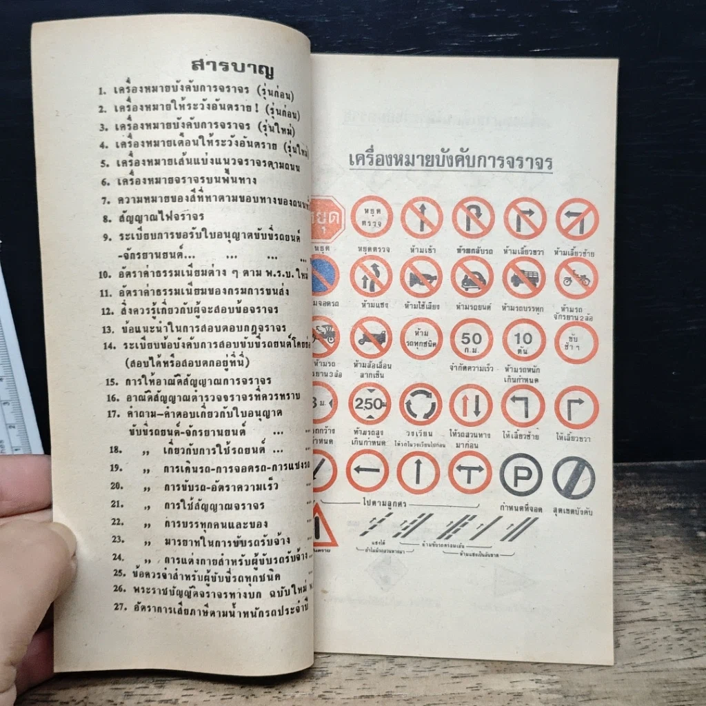หนังสือ คู่มือการสอบกฎจราจร กรมการขนส่งทางบก รูปที่ 7