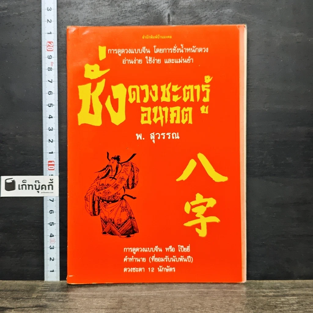 หนังสือ ชั่งดวงชะตารู้อนาคต รูปที่ 1