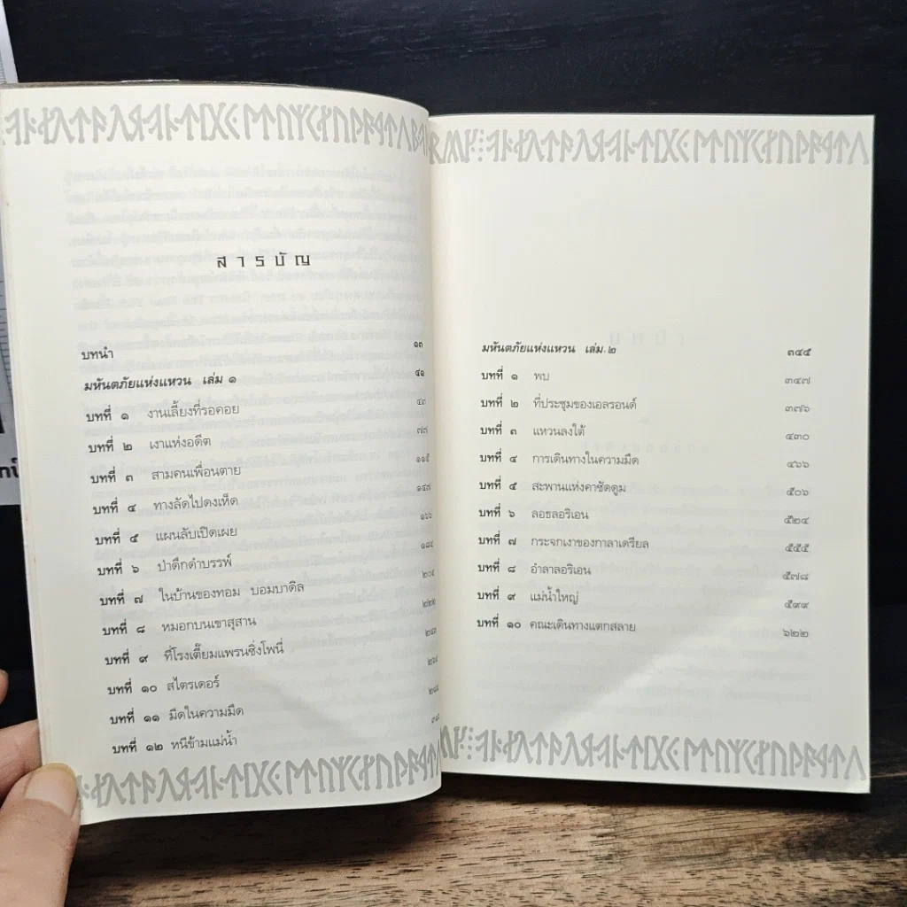 หนังสือ The Lord of the Rings ลอร์ดออฟเดอะริงส์ ตอน มหันตภัยแห่งแหวน รูปที่ 8