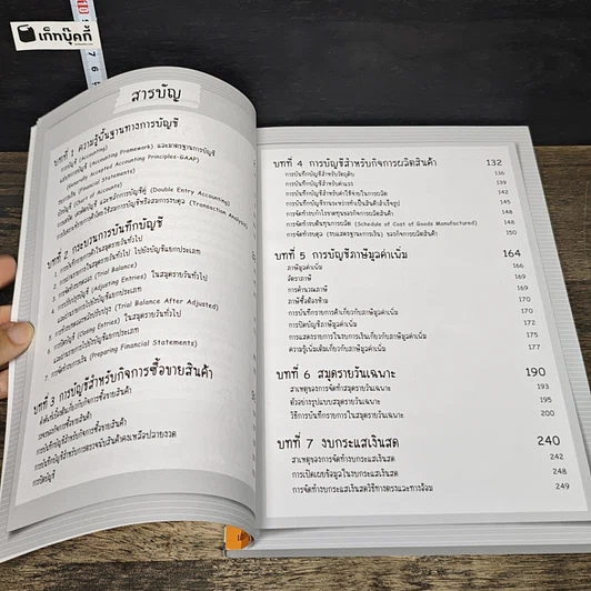 หนังสือ เตรียมสอบบัญชีเบื้องต้น รูปที่ 7