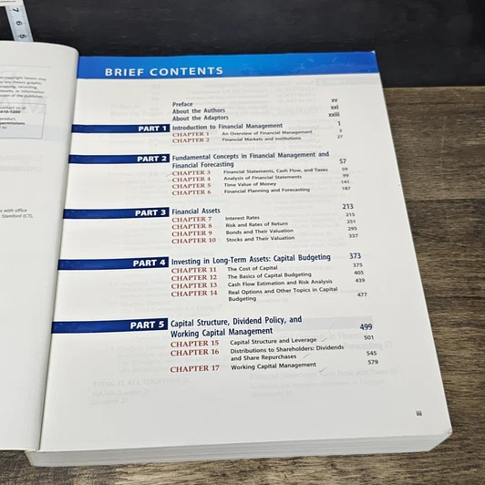 หนังสือ Essentials of Financial Management รูปที่ 7