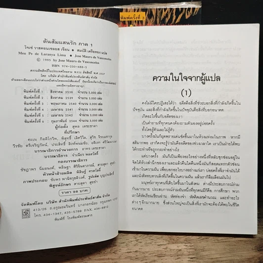 หนังสือ ต้นส้มแสนรัก ภาค 1-2 รูปที่ 6