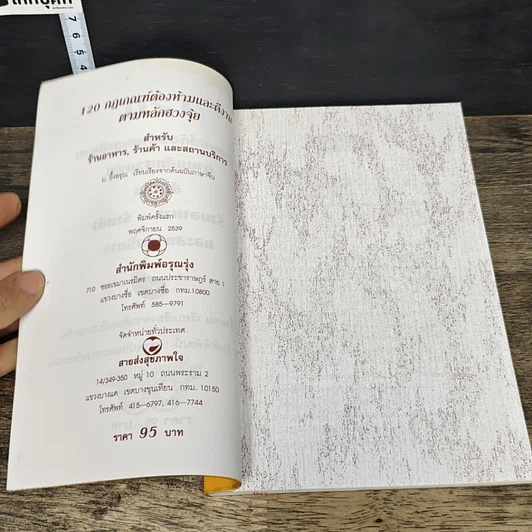 หนังสือ 120 กฎเกณฑ์ต้องห้ามและดีงามตามหลักฮวงจุ้ย สำหรับร้านอาหาร, ร้านค้า และสถานบริการ รูปที่ 6