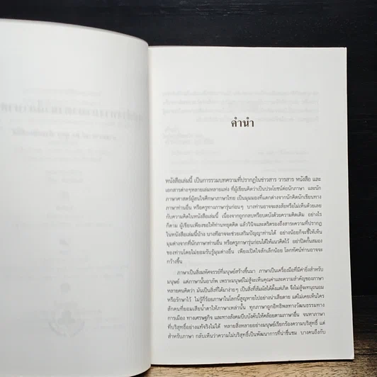 หนังสือ มุมต่างทางภาษา ตามวิถีภาษาศาสตร์ รูปที่ 7