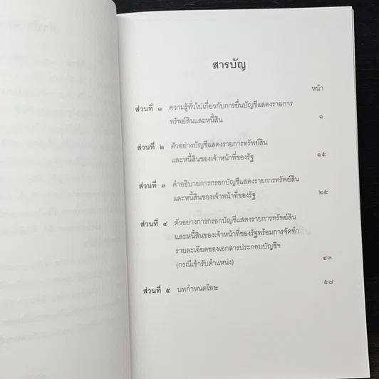 หนังสือ ข้อควรรู้เกี่ยวกับการยื่นบัญชีแสดงรายการทรัพย์สินและหนี้สิน รูปที่ 7