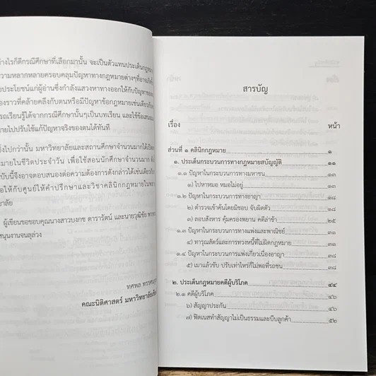 หนังสือ คลินิกกฎหมาย : คู่มือการใช้กฎหมายแก้ปัญหาในชีวิตจริง รูปที่ 7
