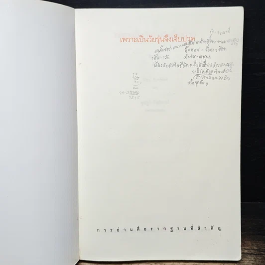 หนังสือ เพราะเป็นวัยรุ่นจึงเจ็บปวด รูปที่ 6