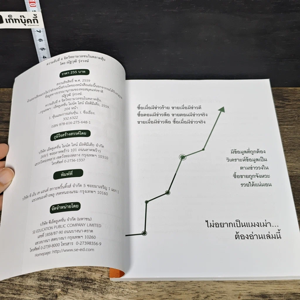 หนังสือ ความลับที่ 4 จิตวิทยามวลชนในตลาดหุ้น รูปที่ 6