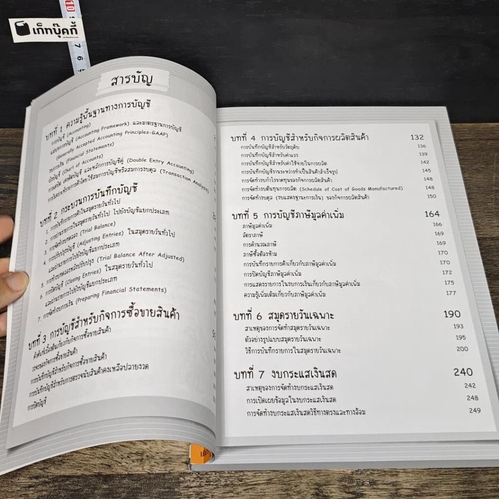 หนังสือ เตรียมสอบบัญชีเบื้องต้น รูปที่ 7