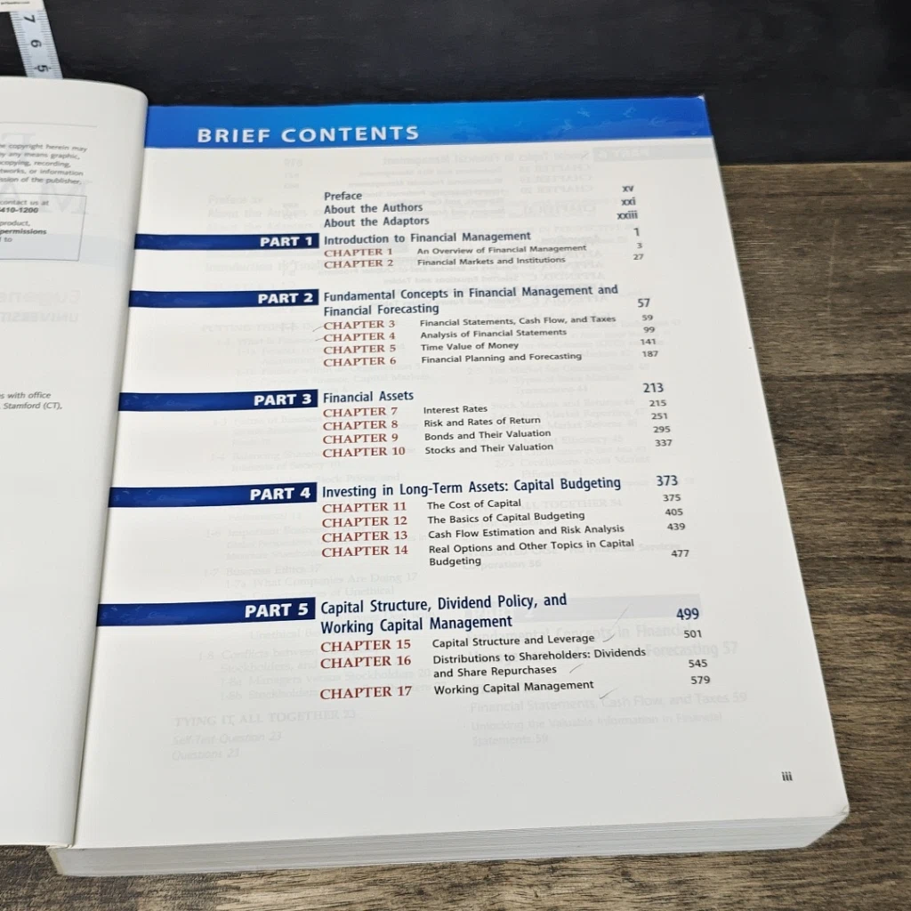 หนังสือ Essentials of Financial Management รูปที่ 7