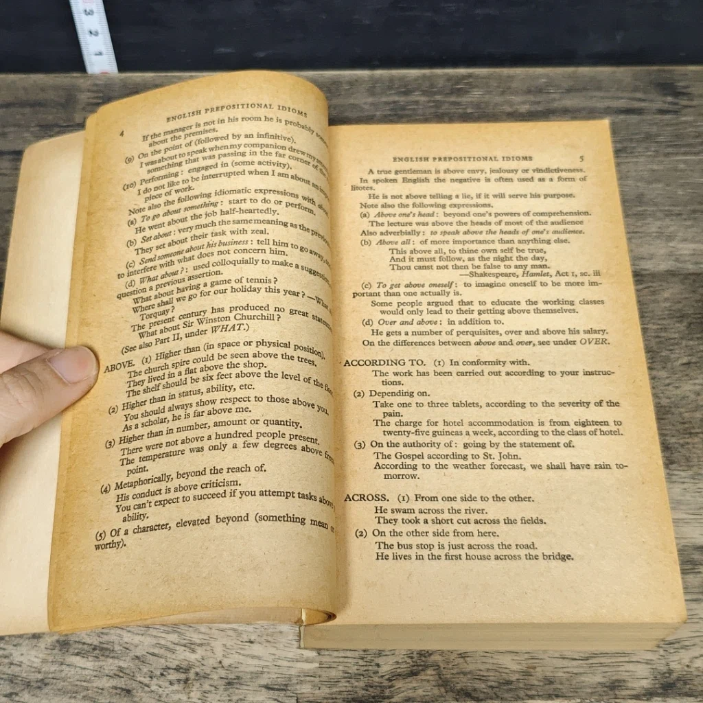 หนังสือ English Prepositional Idioms รูปที่ 8