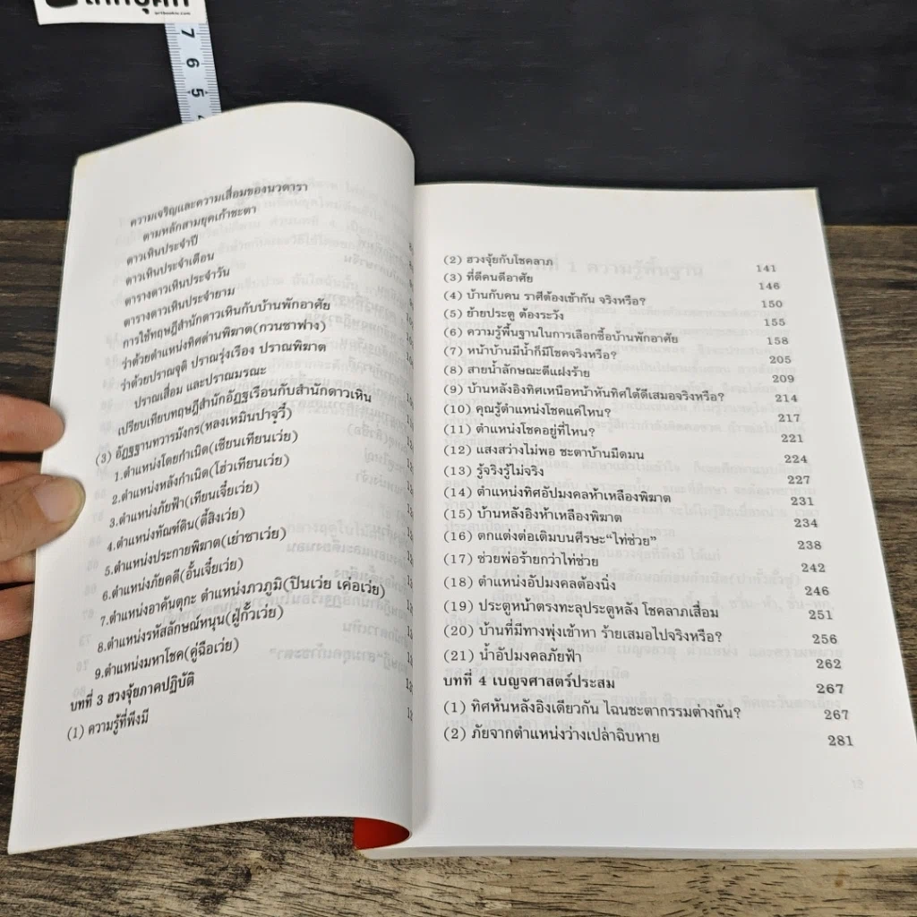 หนังสือ เคล็ดลับฮวงจุ้ย วิธีเลือกตำแหน่งและวันเวลามงคล รูปที่ 8