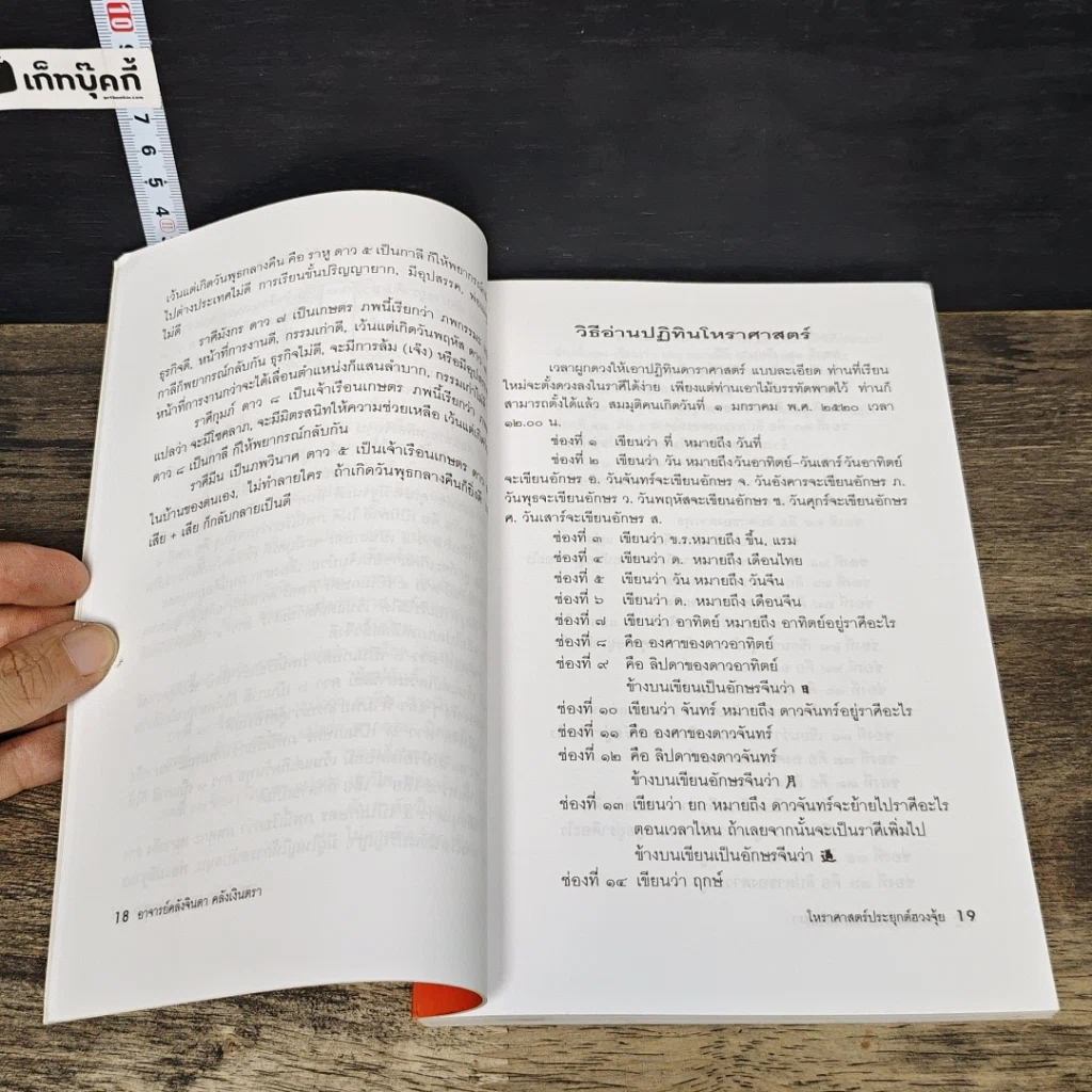 หนังสือ โหราศาสตร์ประยุกต์ ฮวงจุ้ย ราศีจักรไทย มหาภูติพม่า-ทักษามอญ รูปที่ 8
