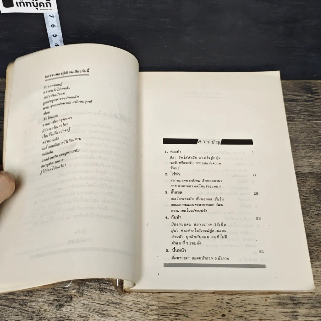 หนังสือ ท่า ศิลปะการอ่านและการใช้ภาษากาย รูปที่ 7