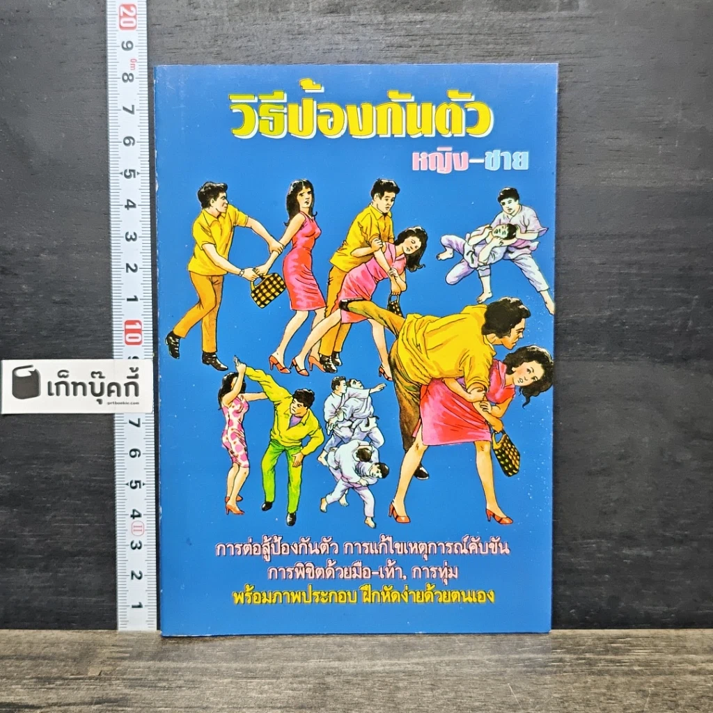 หนังสือ วิธีป้องกันตัว หญิง-ชาย รูปที่ 1