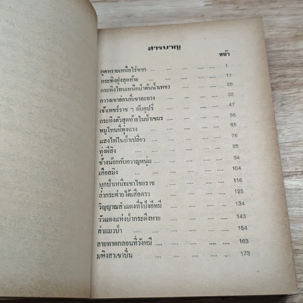 หนังสือ ไพรระทึก รูปที่ 6