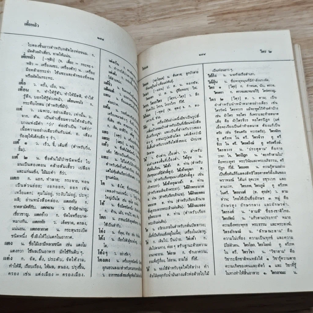 หนังสือ พจนานุกรมนักเรียน ฉบับเพิ่มคำศัพท์ ปรับปรุงใหม่ รูปที่ 8