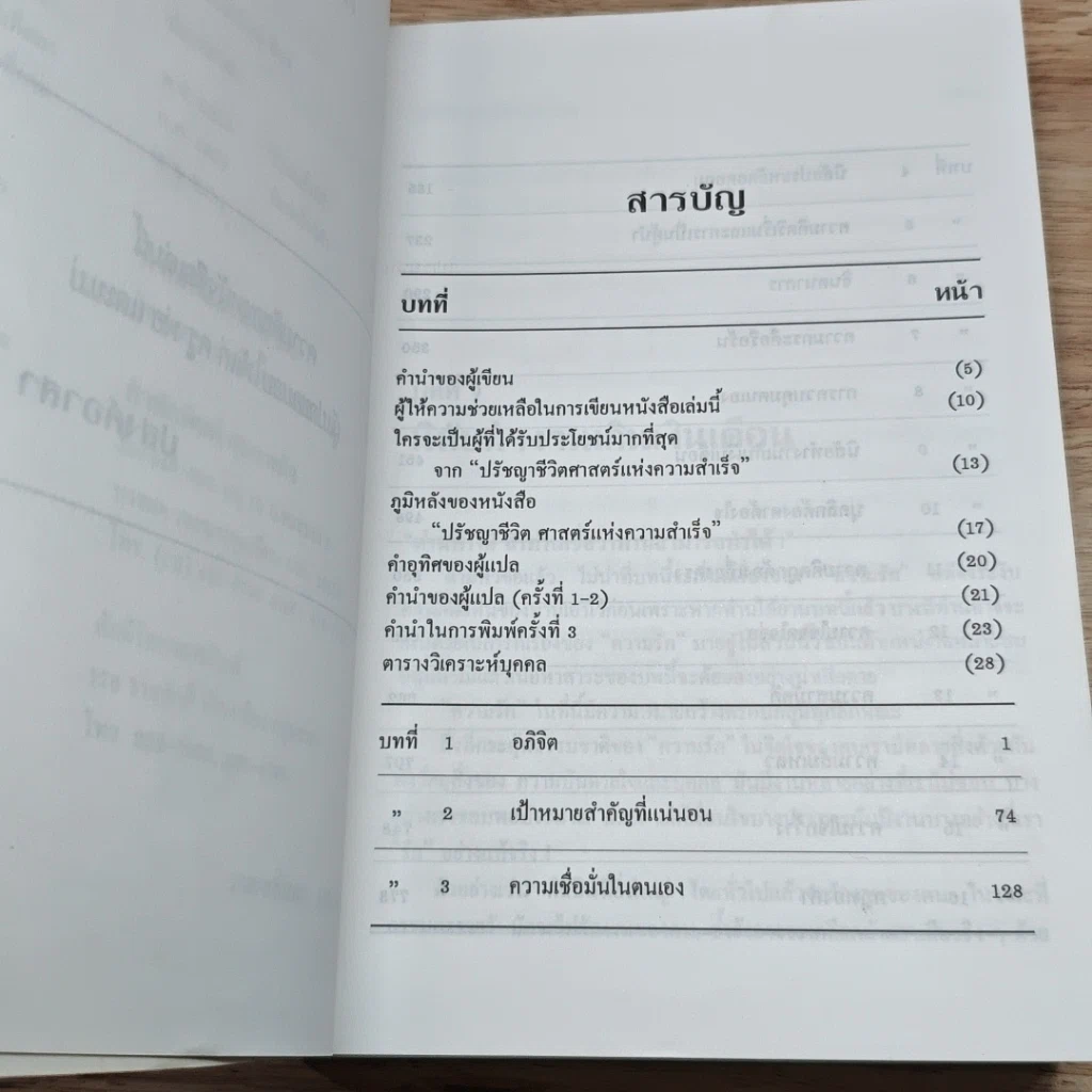 หนังสือ ปรัชญาชีวิตศาสตร์แห่งความสำเร็จ 2 รูปที่ 6