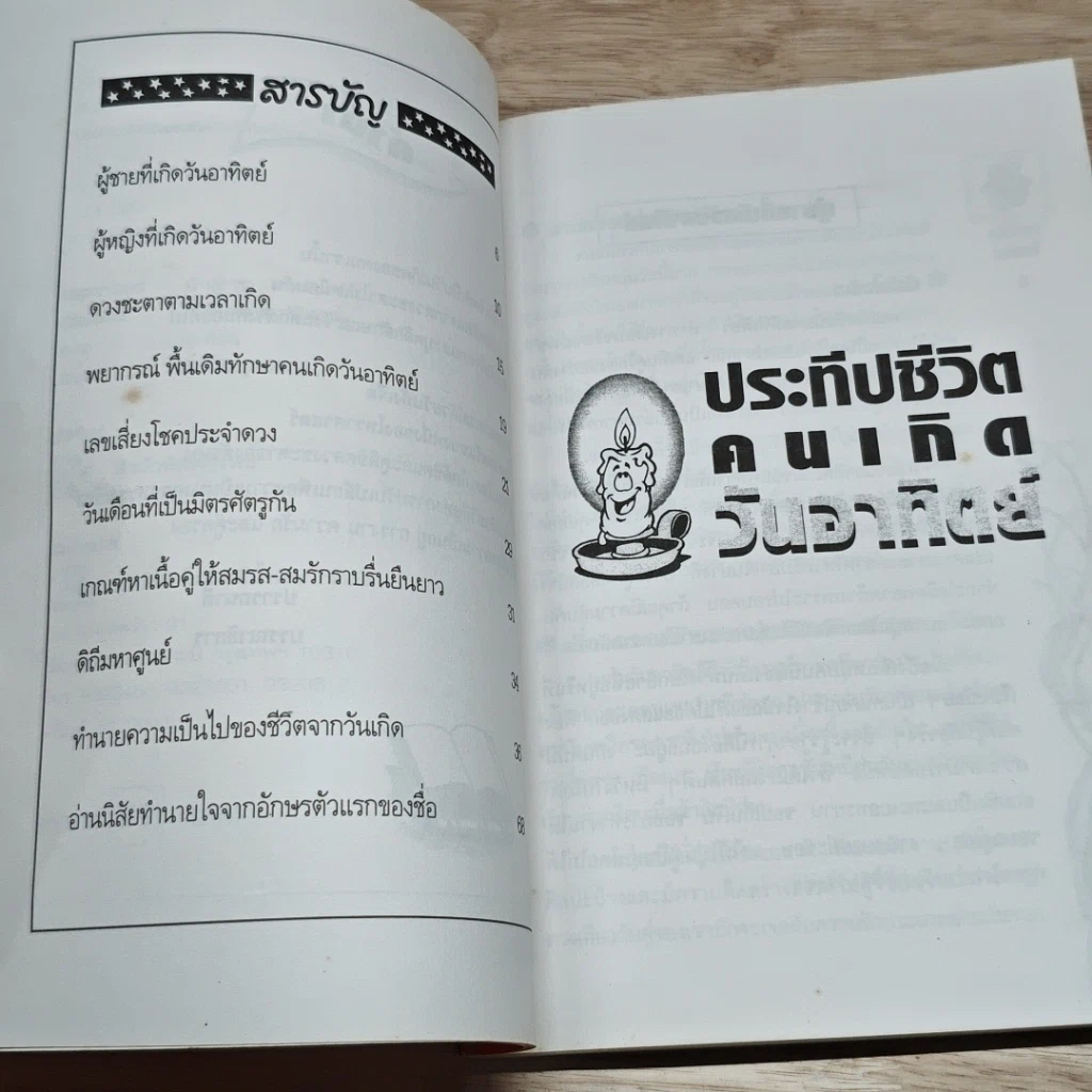 หนังสือ คนเกิดวันอาทิตย์ รูปที่ 6