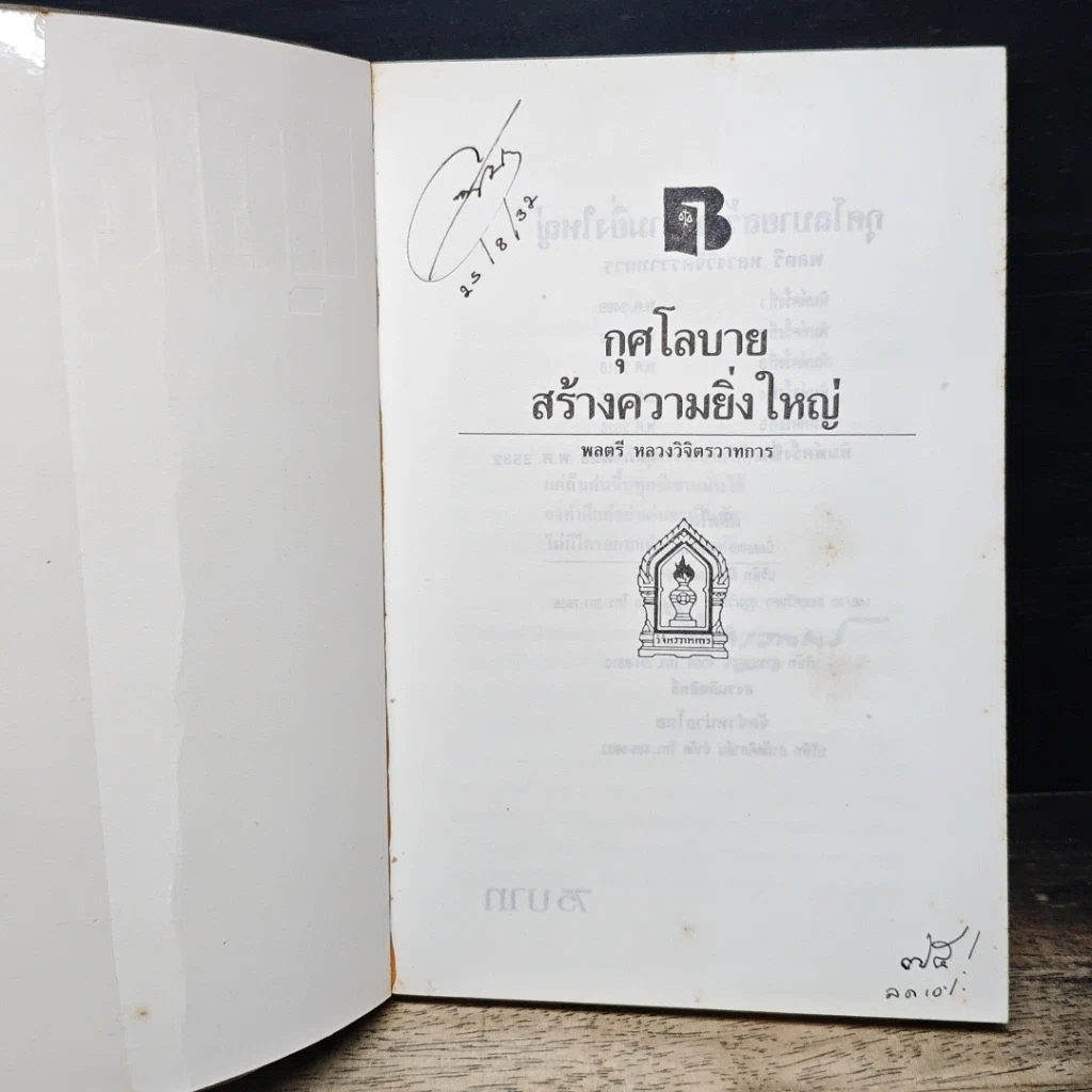หนังสือ กุศโลบายสร้างความยิ่งใหญ่ รูปที่ 6