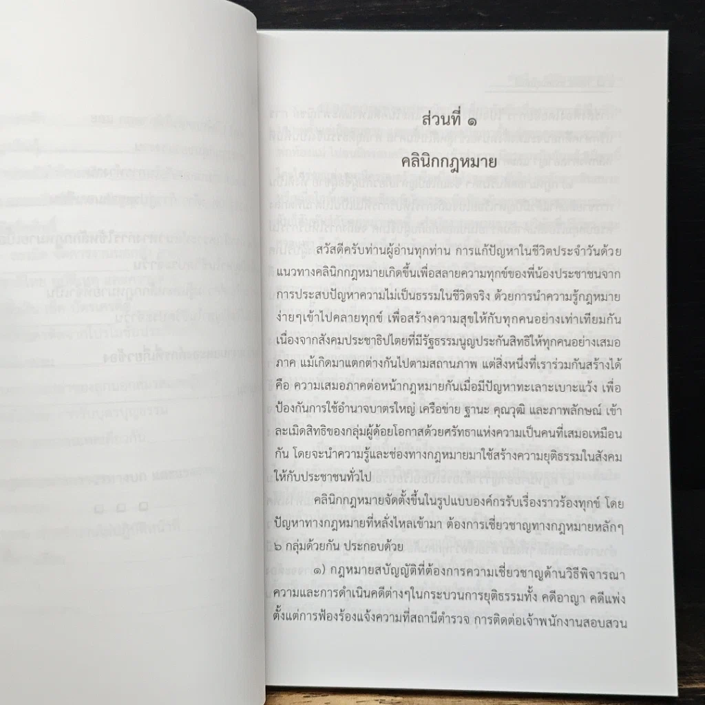 หนังสือ คลินิกกฎหมาย : คู่มือการใช้กฎหมายแก้ปัญหาในชีวิตจริง รูปที่ 10