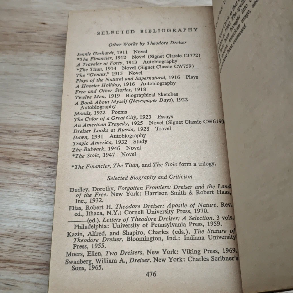 หนังสือ Sister Carrie รูปที่ 9