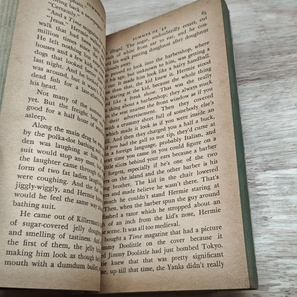 หนังสือ Summer of '42 รูปที่ 7