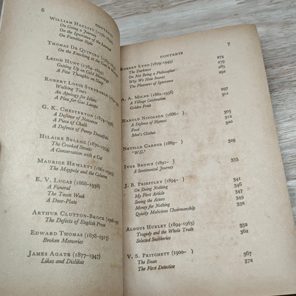 หนังสือ A Book of English Essays รูปที่ 6
