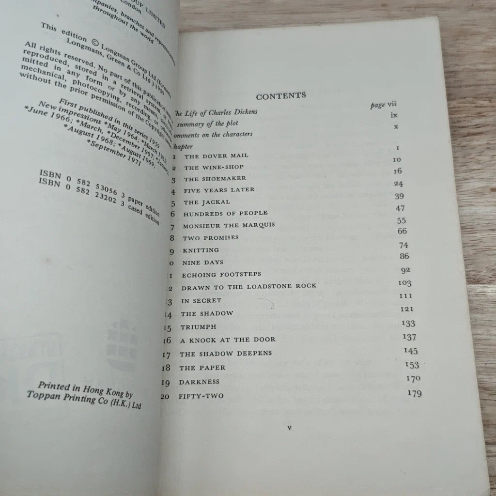 หนังสือ A Tale of Two Cities รูปที่ 6
