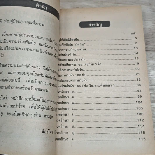 หนังสือ ตำราชี้โชคทำนายฝัน ฉบับแม่นยำ รูปที่ 6