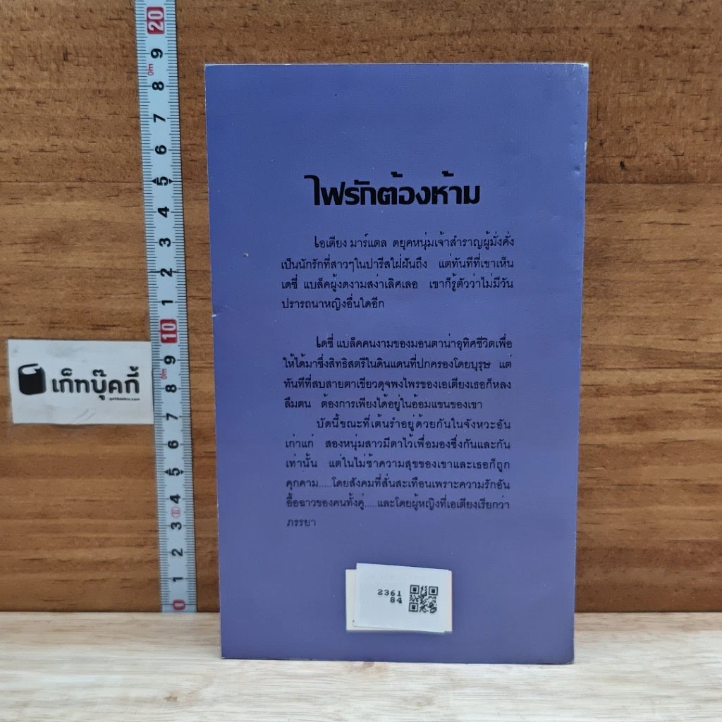 หนังสือ นิยายโรมานซ์ ไฟรักต้องห้าม รูปที่ 2