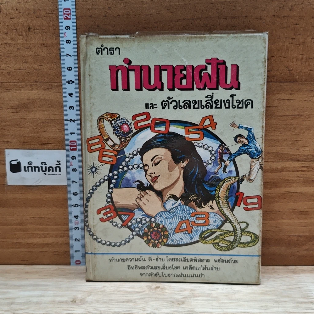 หนังสือ ตำราทํานายฝัน และ ตัวเลขเสี่ยงโชค รูปที่ 1