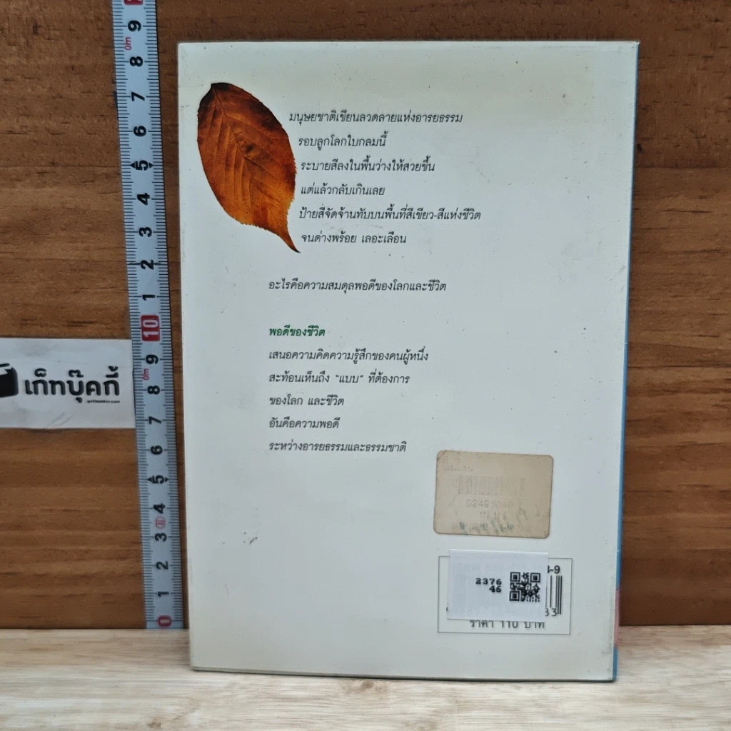 หนังสือ พอดีของชีวิต รูปที่ 2