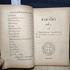 หนังสือ ตำราโหราศาสตร์ ชาตาโหร รูปที่ 10