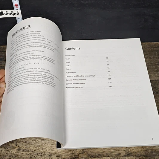 หนังสือ Cambridge IELTS Academic 18 with Answers รูปที่ 6