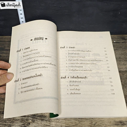 หนังสือ ปวดคอ ปวดเข่า ปวดเท้า ให้บรรเทาด้วยตัวเอง รูปที่ 7