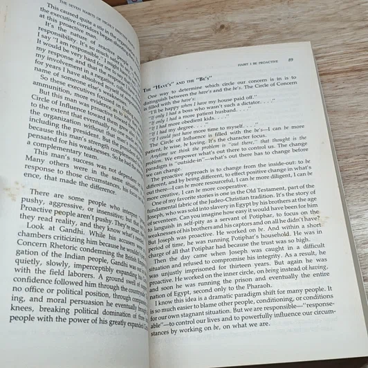 หนังสือ The 7 Habits of Highly Effective People รูปที่ 7