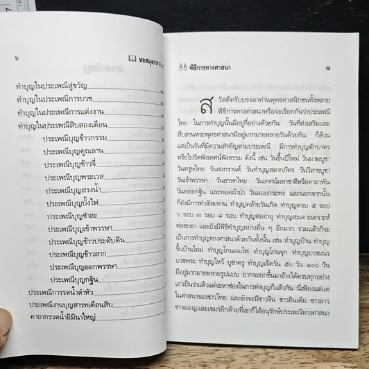 หนังสือ พิธีการทางศาสนา ประเพณีการทำบุญของชาวพุทธที่สืบทอดกันมา รูปที่ 8