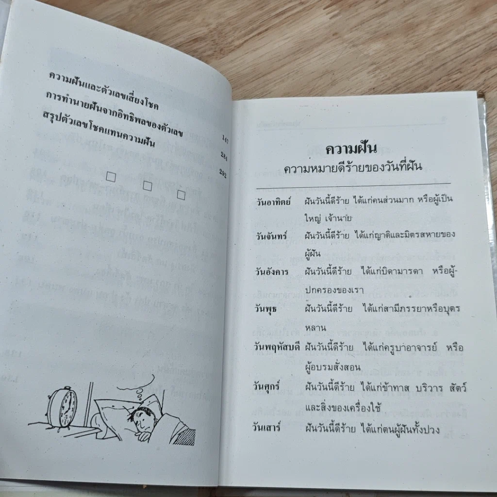 หนังสือ ตำราทำนายฝันและตัวเลขเสี่ยงโชค รูปที่ 8