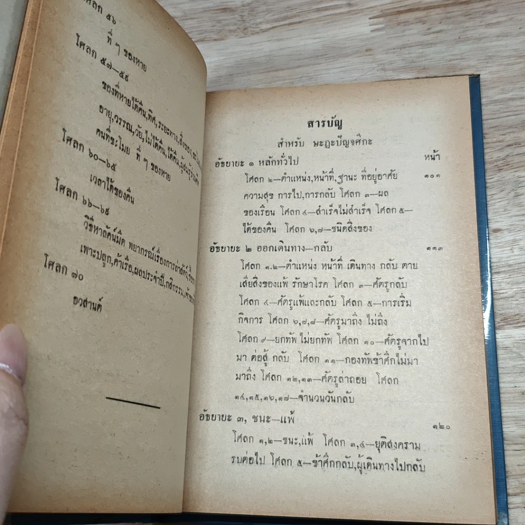 หนังสือ คัมภีร์โหราศาตร์ รูปที่ 7