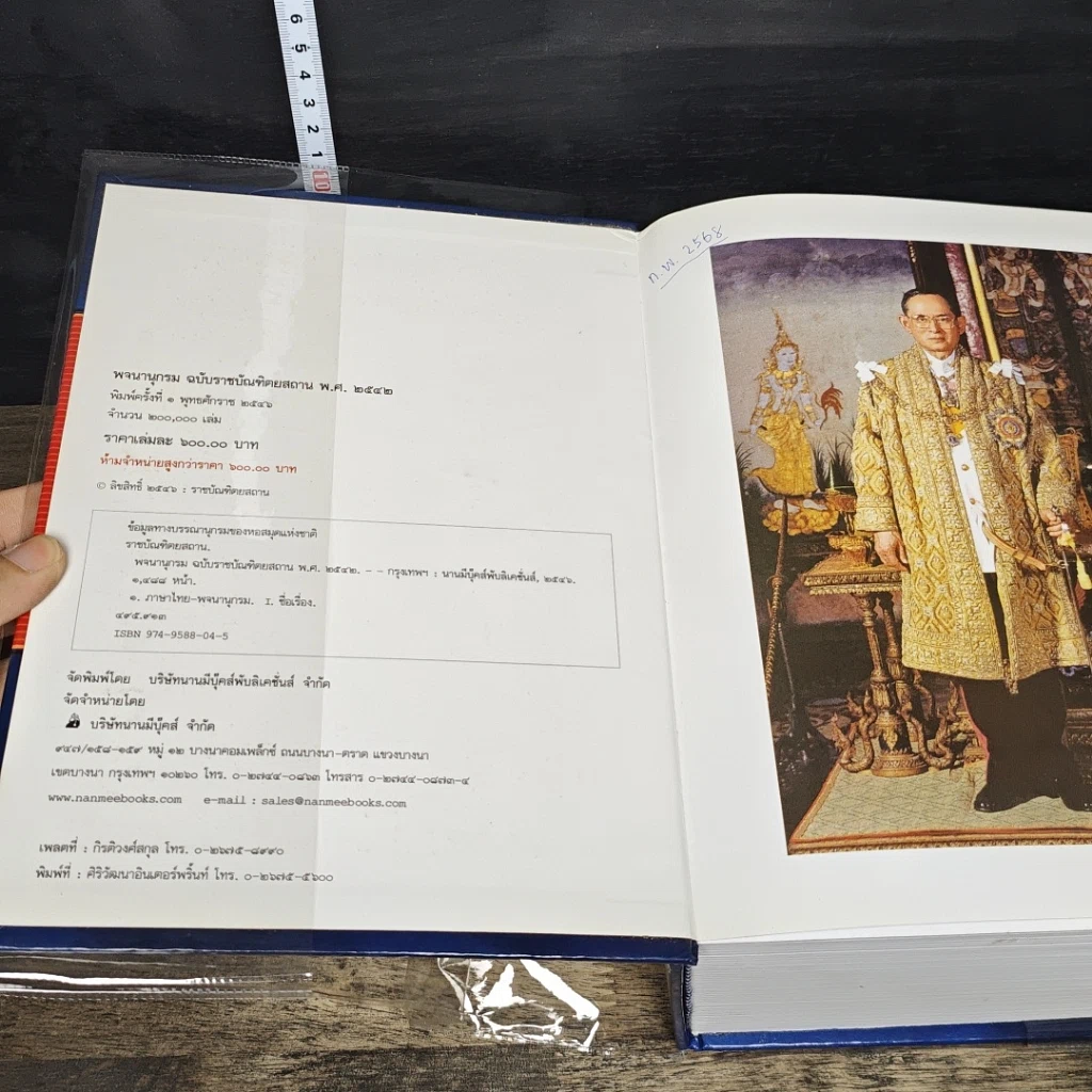 หนังสือ พจนานุกรม ฉบับราชบัณฑิตยสถาน พ.ศ.2542 รูปที่ 6