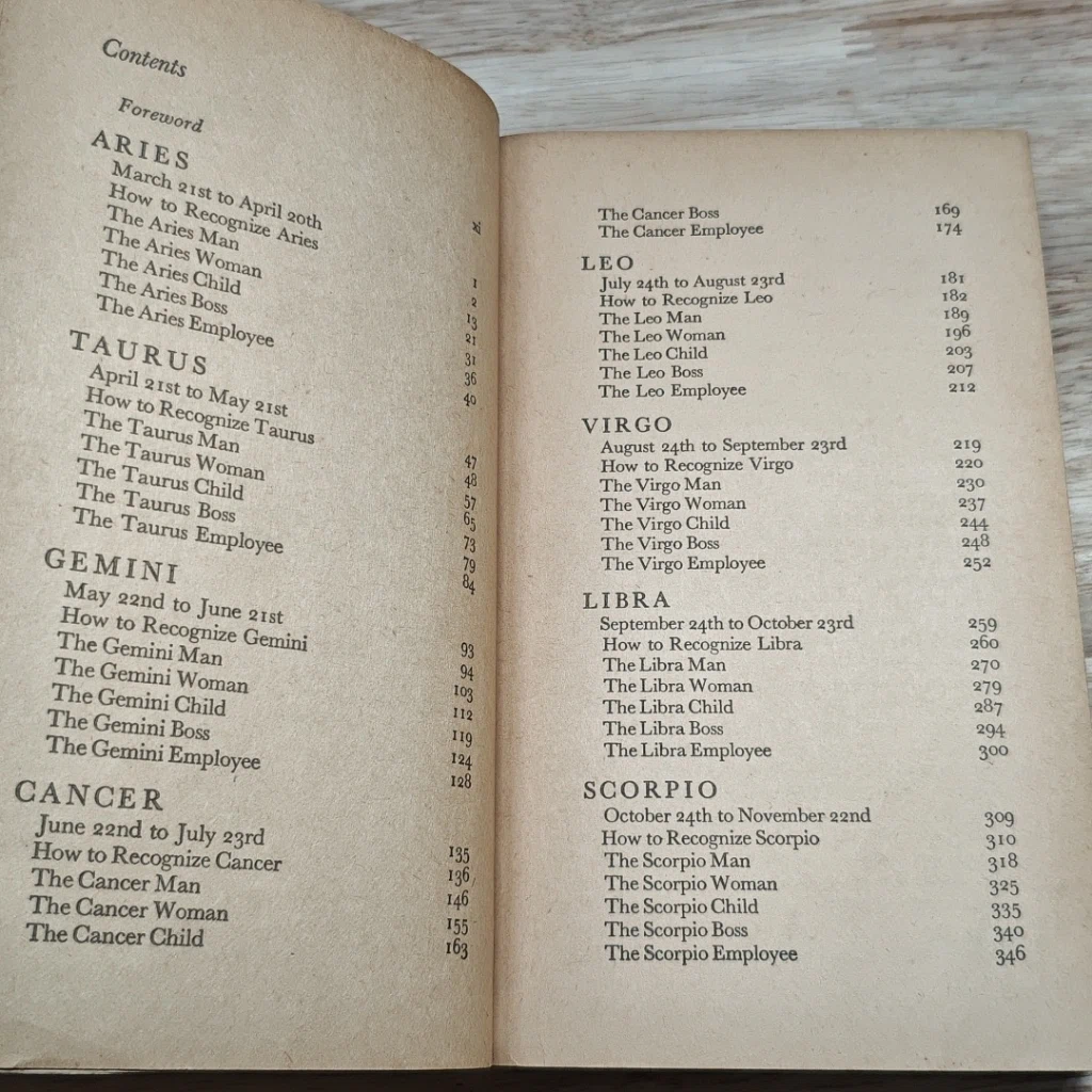 หนังสือ Linda Goodman’s Sun Signs รูปที่ 7