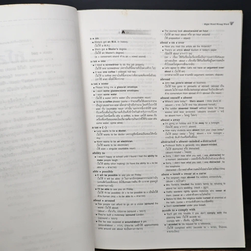 หนังสือ Right Word Wrong Word รูปที่ 8